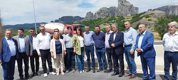 Χ. Δήμας από Ε65: Είμαστε εντός χρονοδιαγράμματος. Τα έργα προχωρούν με ταχύ ρυθμό