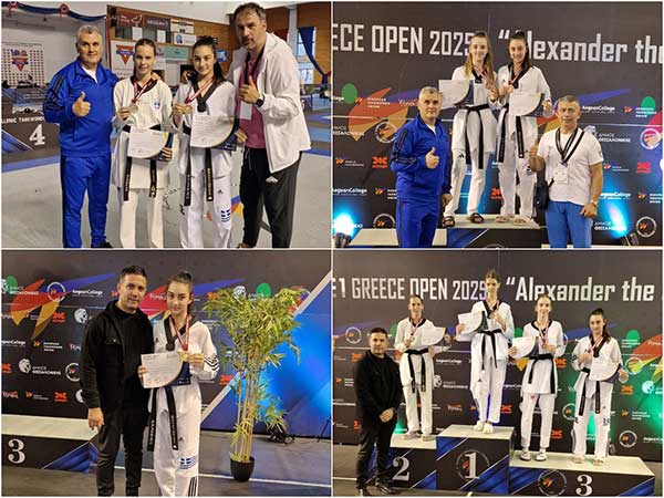 Μακεδονική Δύναμη Κοζάνης: Χάλκινο μετάλλιο για την Κωνσταντίνα Αλμασίδου  στο Διεθνές Πρωτάθλημα Taekwondo της Θεσσαλονίκης