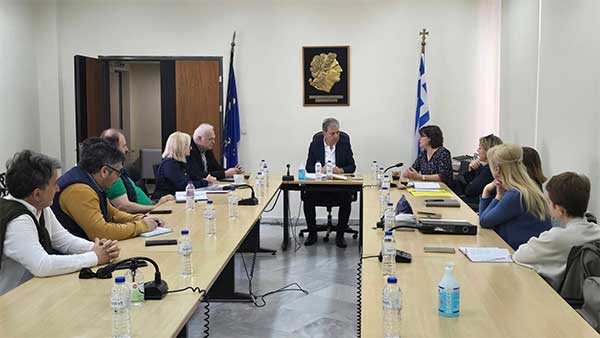 Συνάντηση του περιφερειάρχη με τον ΟΠΕΚΕΠΕ