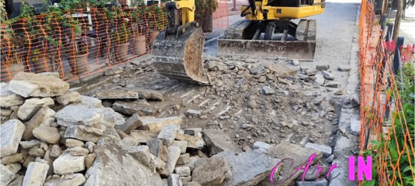 Έργο ασφαλτόστρωσης οδού 117 Εθνομαρτύρων στα Σέρβια