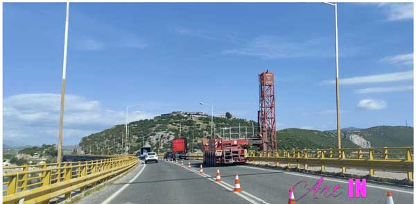 Εργασίες στην Υψηλή Γέφυρα Σερβίων