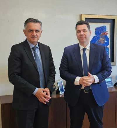 Ο Γιώργος Κασαπίδης στον Αθανάσιο Κοντογιώργη για θέματα της περιοχής