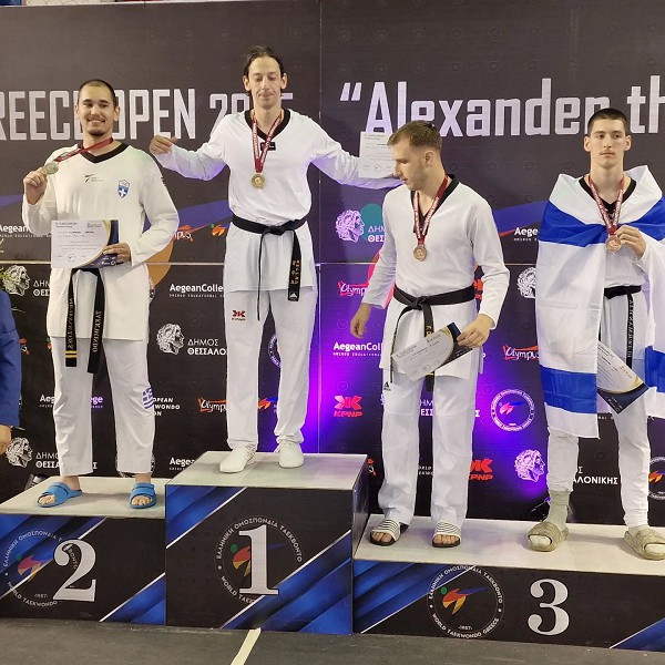 Χρυσός ο Απόστολος Τεληκωστόγλου στο Greece Open