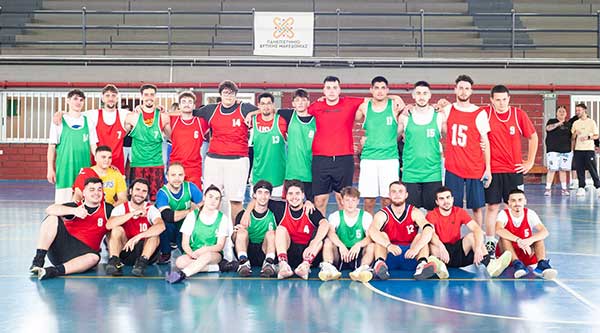 Το Τμήμα Ηλεκτρολόγων Μηχανικών και Μηχανικών Υπολογιστών του ΠΔΜ νικητής του αγώνα μπάσκετ ολιστικής μέριμνας