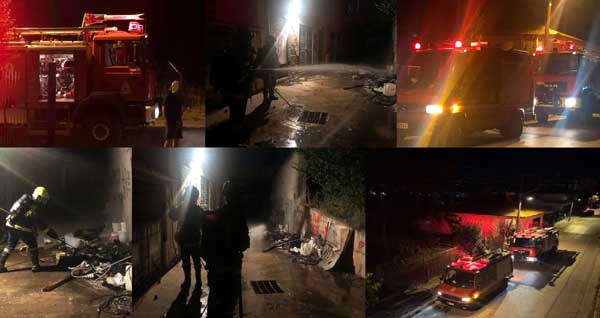 Φωτιά στο αύλειο χώρο του δημοτικού κολυμβητηρίου Πτολεμαΐδας – Άμεση η επέμβαση της Πυροσβεστικής