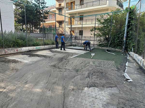 Ξεκίνησαν οι εργασίες στα γήπεδα 5×5, επί της οδού Αργυροκάστρου και επί της οδού Κωνσταντινουπόλεως στην Κοζάνη