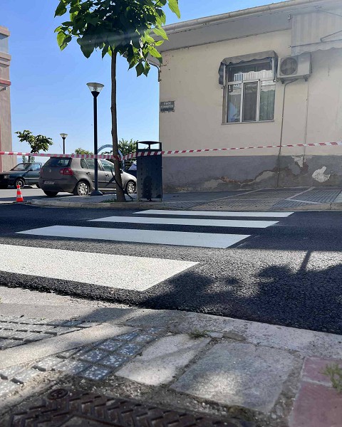 Σέρβια: Εργασίες διαγράμμισης στις οδούς 117 Εθνομαρτύρων και Κωνσταντίνου Καρπού