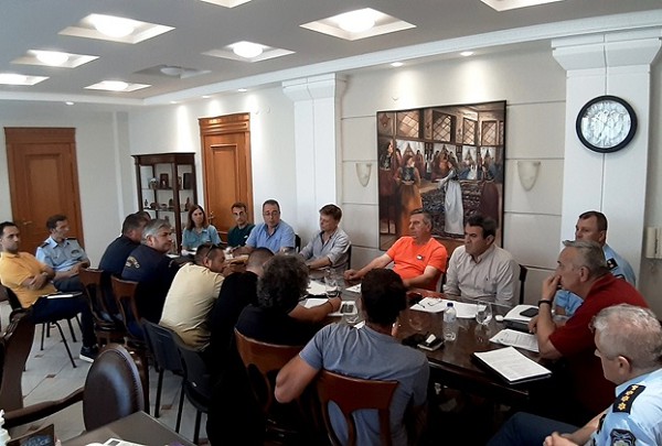 Σύσκεψη της Συντονιστικής Επιτροπής Διαχείρισης Κρίσεων για τα αυξανόμενα περιστατικά εμφάνισης αρκούδων