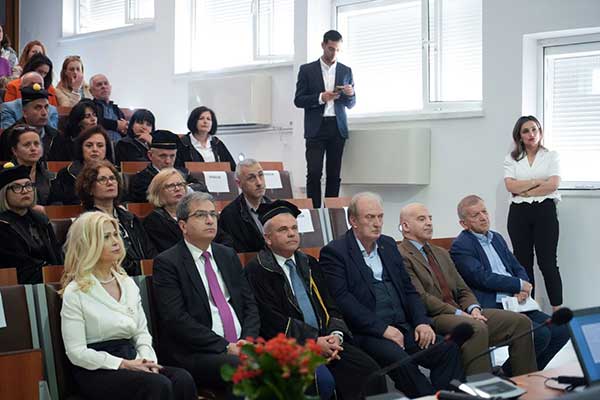 Τιμητική διάκριση για τον Πρύτανη και την Αντιπρύτανη του Πανεπιστημίου Δυτικής Μακεδονίας από το Πανεπιστήμιο “Eqrem Cabej” Αργυροκάστρου