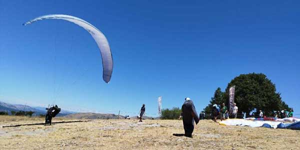 Γαλατινή: Ξεκίνησε το πρωτάθλημα Αλεξίπτωτου Πλαγιάς
