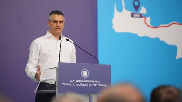 Χρίστος Δήμας για Ε65: Στόχος η ολοκλήρωση του έργου μέσα στο 2026