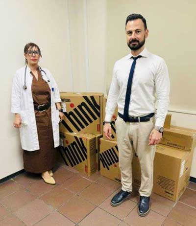 Ευχαριστήριο του “Μποδοσάκειου” για τη δωρεά υπερσύγχρονου μηχανογραφικού εξοπλισμού στο Νεφρολογικό Τμήμα