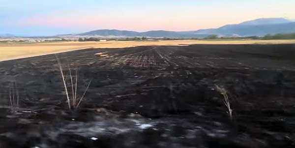 Δείτε τι άφησε πίσω της η πυρκαγιά στην Πτολεμαΐδα (βίντεο)