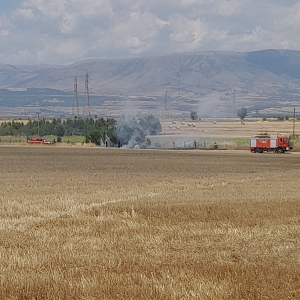 Φωτιά μικρής έκτασης στο Δρέπανο – Άμεση επέμβαση της Πυροσβεστικής
