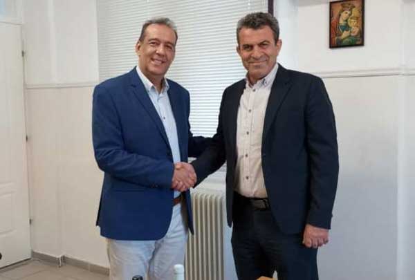Εθιμοτυπική επίσκεψη Αντιπεριφερειάρχη Καστοριάς στον νέο Διοικητή του Γενικού Νοσοκομείου