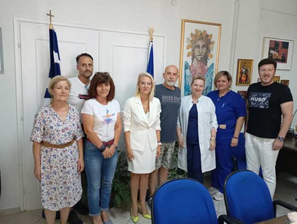 Συνάντηση του Δ.Σ. του Συλλόγου Εργαζομένων Νοσοκομείου Κοζάνης και Κέντρων Υγείας με τη νέα Διοικήτρια του Μαμάτσειου