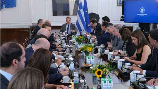 Κυριάκος Μητσοτάκης: Μέχρι τα τέλη του έτους πρέπει να έχουν ολοκληρωθεί και τα τρία ειδικά χωροταξικά σχέδια για ΑΠΕ, βιομηχανία και τουρισμό