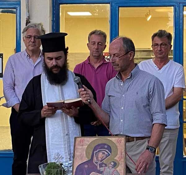 Εγκαίνια του καφενείου Πολιτιστικού και Μορφωτικού Συλλόγου στο Σκαλοχώρι δήμου Βοΐου