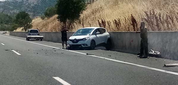 Τροχαίο στην Εγνατία στο ύψος της Καλαμιάς
