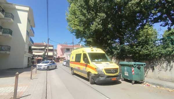 Τροχαίο ατύχημα με ασθενοφόρο στην οδό Ιωνίας στην Κοζάνη