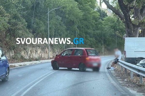 Καστοριά: Τροχαίο στα «Πλατάνια»