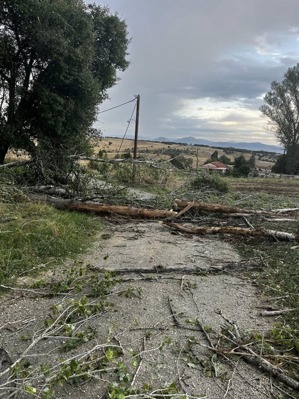 Αρκετές ζημιές στην  Κοινότητα Αγίας Παρασκευής