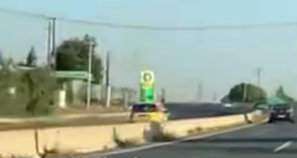 Αυτοκίνητο με κίνηση στο αντίθετο ρεύμα κυκλοφορίας στον κλειστό αυτοκινητόδρομο Κοζάνης-Πτολεμαΐδας – Από θαύμα δεν υπήρξαν τροχαία ατυχήματα