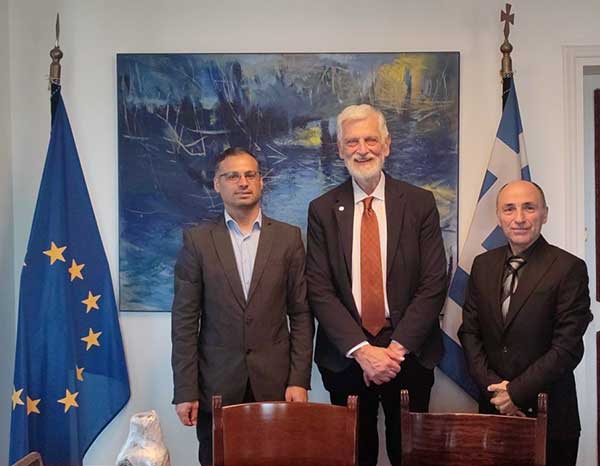 Συνάντηση της Ένωσης Συντακτών Επαρχιακού Τύπου με τον Υφυπουργό Εξωτερικών