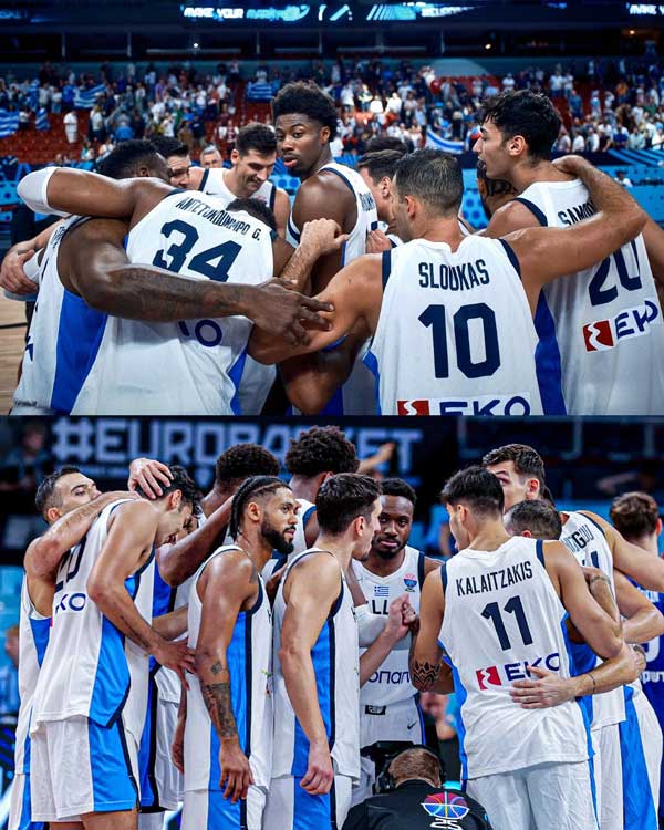 Ελλάδα – Ισραήλ 84-79: Η Ελλάδα είναι στους προημιτελικούς του Ευρωμπάσκετ 2025