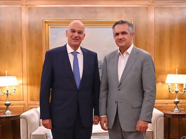 O Γιώργος Κασαπίδης στο Νίκο Δένδια για προσέλκυση επιχειρήσεων αμυντικής βιομηχανίας στη Δυτική Μακεδονία