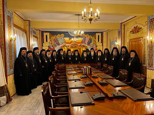 Ο Φλωρίνης, Πρεσπών και Εορδαίας κ. Ειρηναίος στην Ιερά Σύνοδο της Εκκλησίας της Ελλάδος