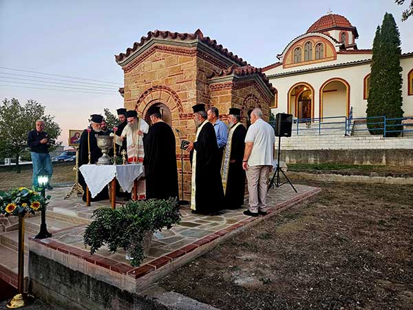 Θυρανοίξια στο εξωκκλήσι της Παναγίας στο Πλατανόρρευμα
