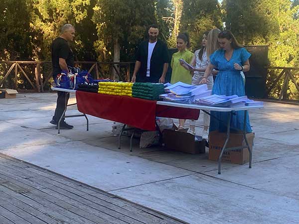 Απονομή ζωνών-διπλωμάτων και βραβεύσεις αθλητών της Μακεδονικής Δύναμης στο υπαίθριο θεατράκι του Δήμου Κοζάνης
