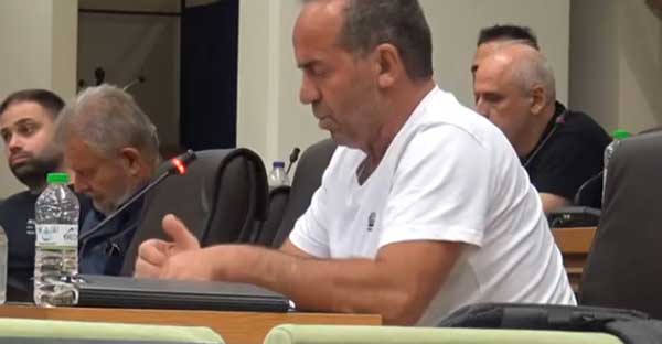 Ο Περτσινίδης Κωνσταντίνος για τη συνέντευξη τύπου της ΔΕΥΑΚ