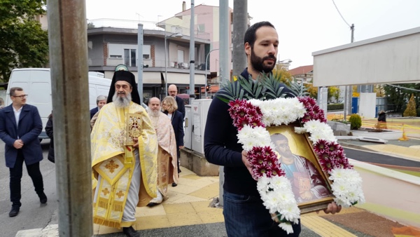 Η περιφορά της εικόνας του Αγίου Λουκά στο Μαμάτσειο