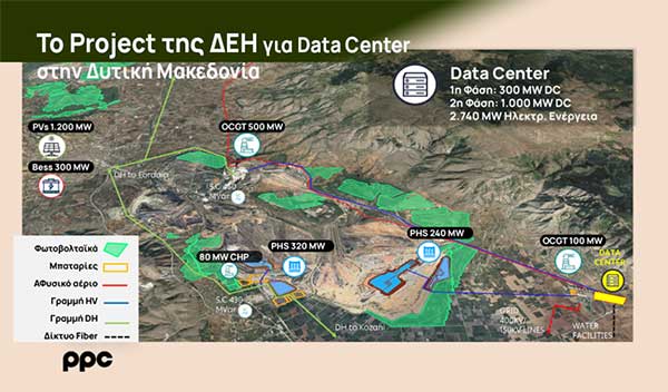ΔΕΗ: Σβήνει τον λιγνίτη, ανάβει τα data centers – Το 2026 οι αποφάσεις
