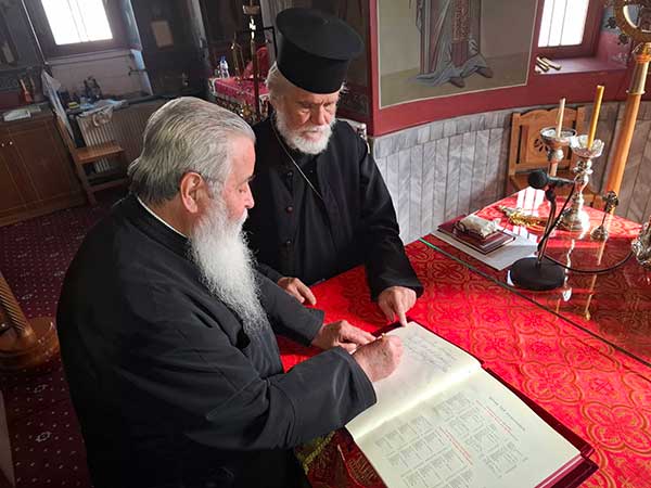 Ο Σεβασμιώτατος Μητροπολίτης Σερβίων και Κοζάνης κ. Παύλος τέλεσε Αρχιερατική Θ. Λειτουργία και κήρυξε στον Άγιο Διονύσιο Βελβεντού