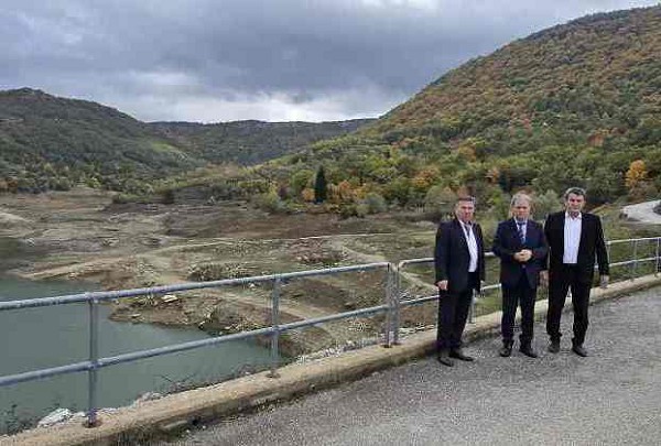 Επίσκεψη του Περιφερειάρχη Δυτικής Μακεδονίας κ. Αμανατίδη, στο Φράγμα του Βράχου