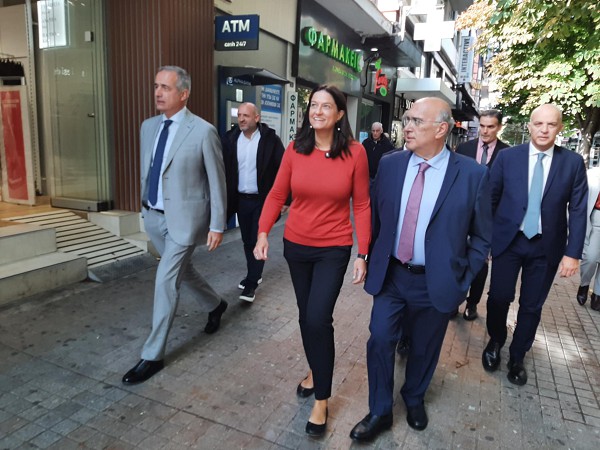 Η Νίκη Κεραμέως στους δρόμους της Κοζάνης