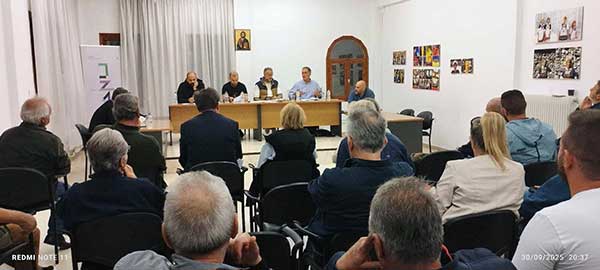 Στη συνεδρίαση του Τοπικού Συμβουλίου Αιανής ο Δήμαρχος Κοζάνης