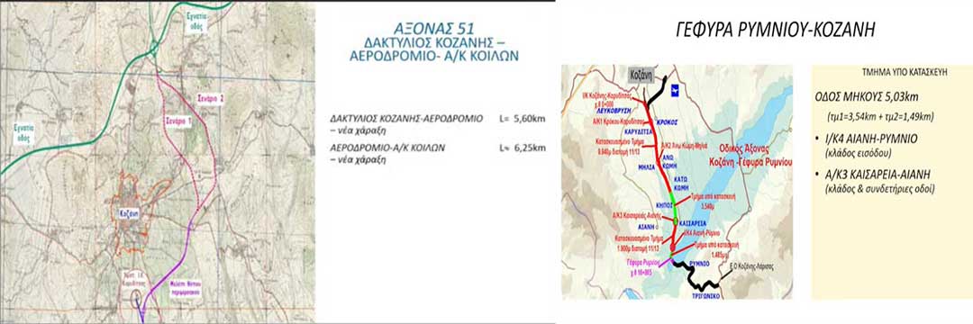 Πώς προχωρά το έργο Κήπος- Ρύμνιο, τι δυσκολίες έχει ο παράπλευρος περιφερειακός της Κοζάνης