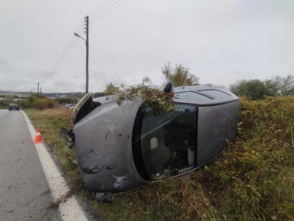 4 τροχαία ατυχήματα με διάφορα λίγων λεπτών στην Ε.Ο. Κοζάνης-Λάρισας – Δείτε φωτογραφίες
