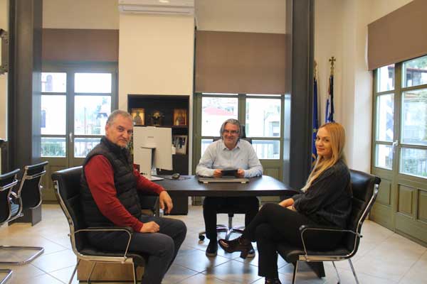 Επίσκεψη του Μηχανισμού Στήριξης Επιχειρήσεων στο Δήμο Σερβίων
