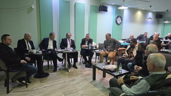 Επίσκεψη του Περιφερειάρχη Γιώργου Αμανατίδη στη Δ.Κ. Φιλώτα