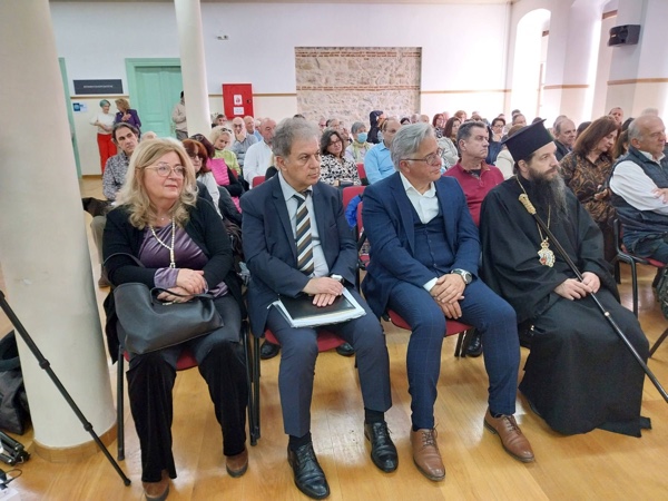 Ο Γιώργος Αμανατίδης στην εκδήλωση της ΕΣΗΕΜ-Θ στη Σιάτιστα με θέμα “Λογοτεχνία και Τύπος, Διασταυρώσεις στον χάρτη της Περιφέρειας”