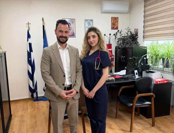H νέα ειδικευόμενη Γενικής Ιατρικής – Οικογενειακής Ιατρικής στο Μποδοσάκειο Νοσοκομείο Πτολεμαΐδας