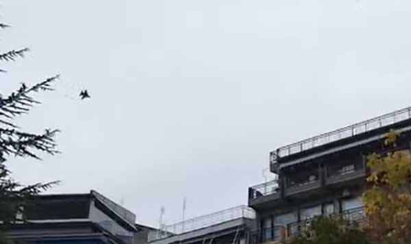 Πτήση F16 πάνω από την Πτολεμαΐδα