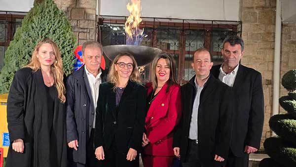 Τελετή αφής της φλόγας για την τροφοδότηση του Δικτύου Διανομής Φυσικού Αερίου στην Καστοριά