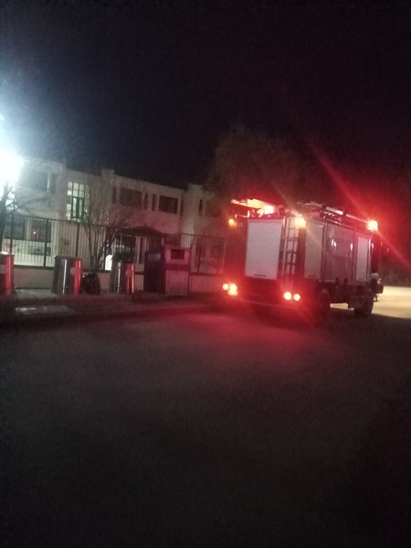 Μικρή εστία φωτιάς στον Κρόκο από ρίψη στάχτης σε κάδο