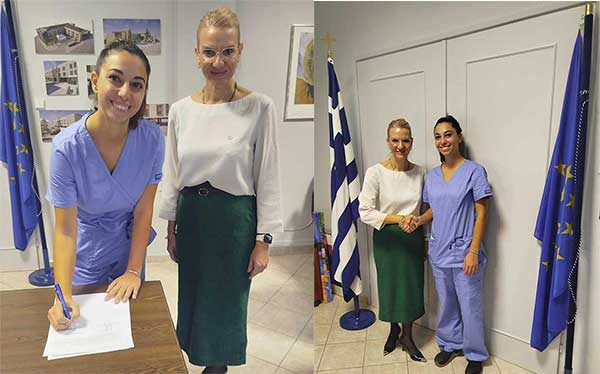 Ορκίστηκε στο Μαμάτσειο νέα ειδικευόμενη ιατρός που θα ενισχύσει την Καρδιολογική Κλινική